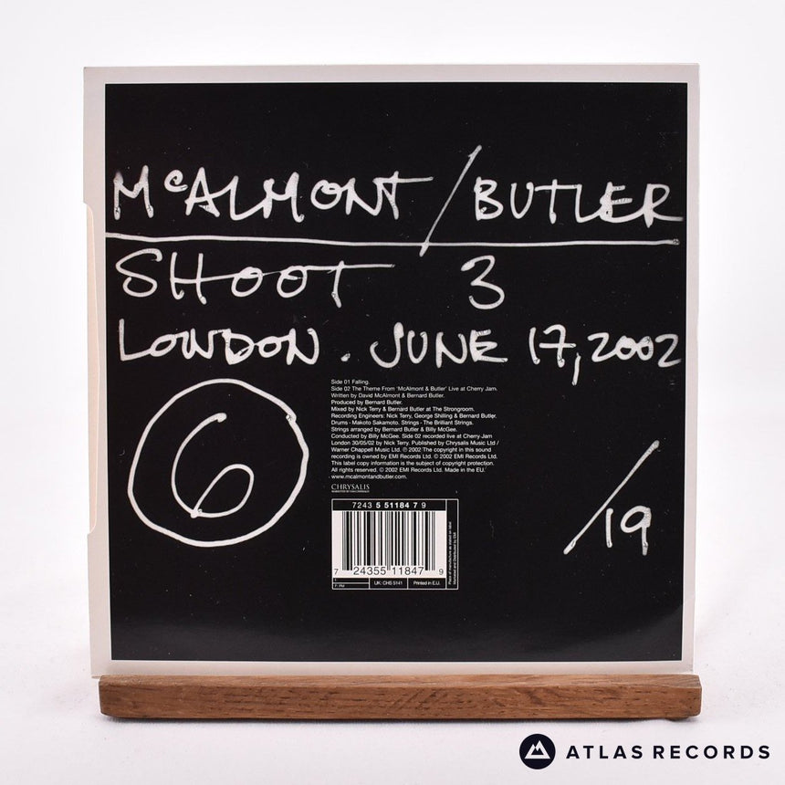 McAlmont & Butler - Falling - 7" Vinyl Record - NM/NM