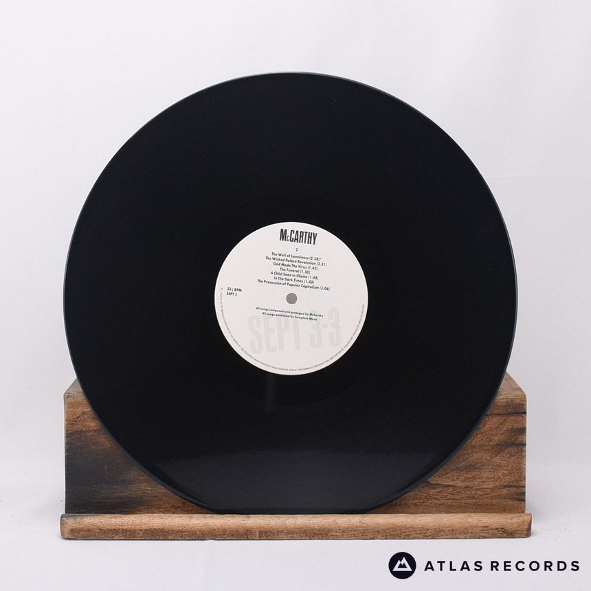McCarthy - I Am A Wallet - Lyric Sheet A2 B2 LP Vinyl Record - EX/EX