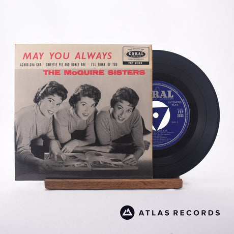 McGuire Sisters May You Always 7" Vinyl Record - Front Cover & Record