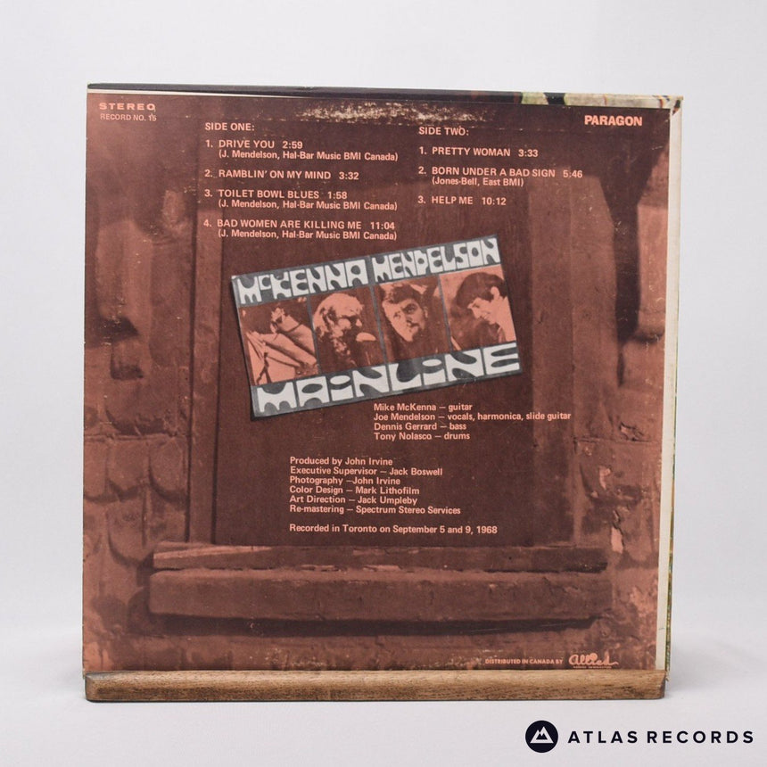 McKenna Mendelson Mainline - McKenna Mendelson Blues - LP Vinyl Record - VG+/VG+