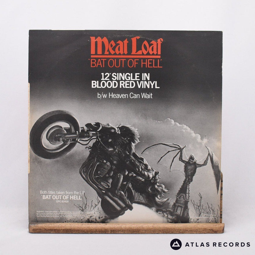 Meat Loaf - Bat Out Of Hell - Red Limited Edition 12" Vinyl Record - VG+/EX