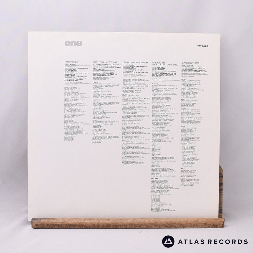 Meat Loaf - Blind Before I Stop - LP Vinyl Record - EX/VG+