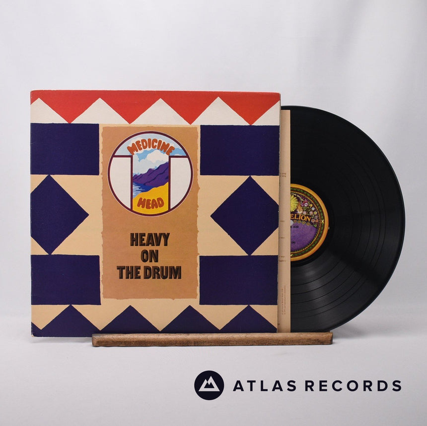 Medicine Head Heavy On The Drum LP Vinyl Record - Front Cover & Record