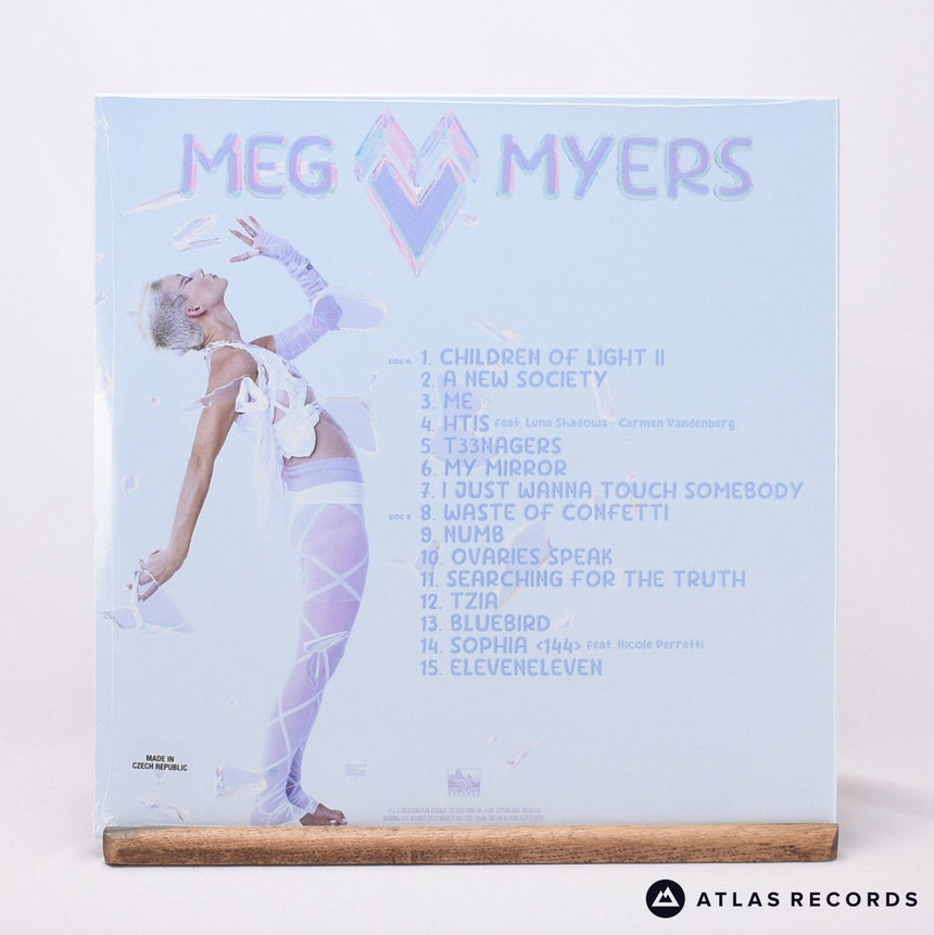 Meg Myers - TZIA - Tri-Color: Baby Pink Cyan & Purple LP Vinyl Record - NEW