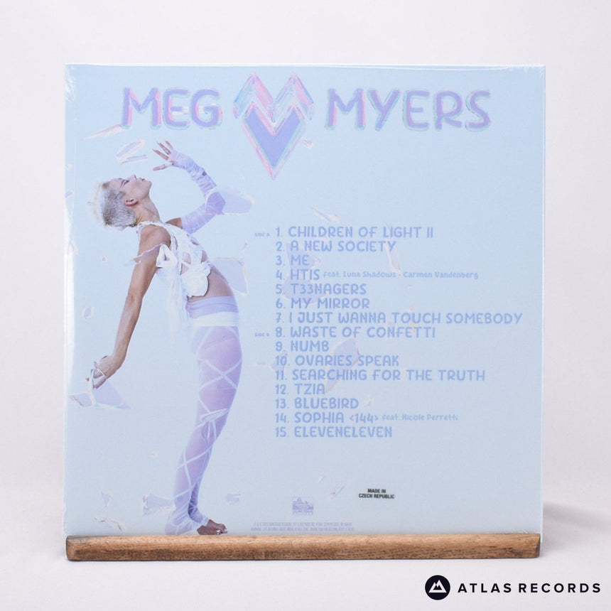 Meg Myers - TZIA - Hot Pink W/ Black And White Marble LP Vinyl Record - NEW