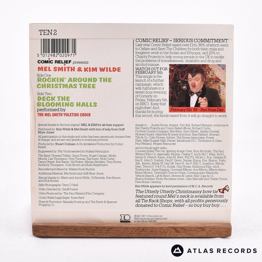 Mel Smith - Rockin' Around The Christmas Tree - 7" Vinyl Record - EX/VG+