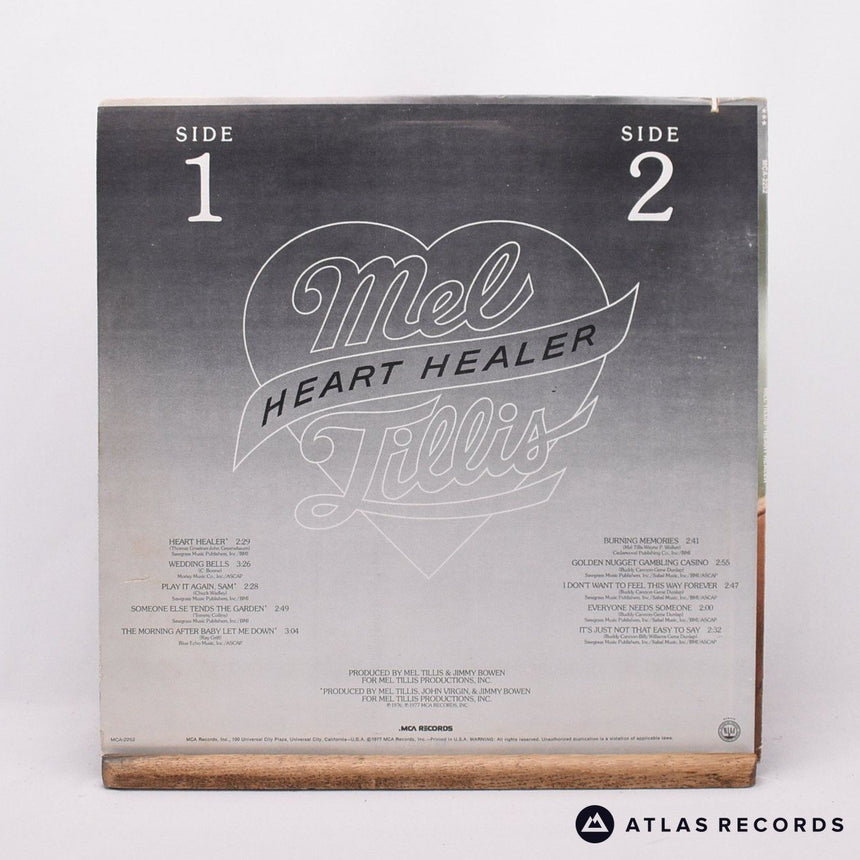Mel Tillis - Heart Healer - LP Vinyl Record - VG+/EX