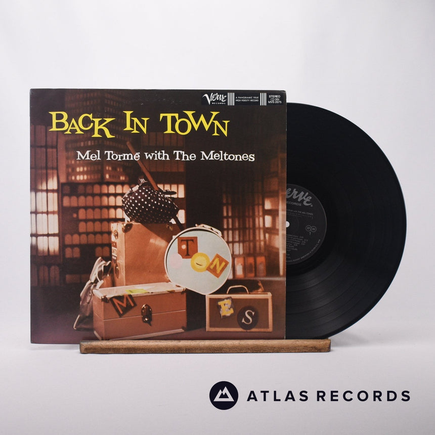 Mel Tormé Back In Town LP Vinyl Record - Front Cover & Record