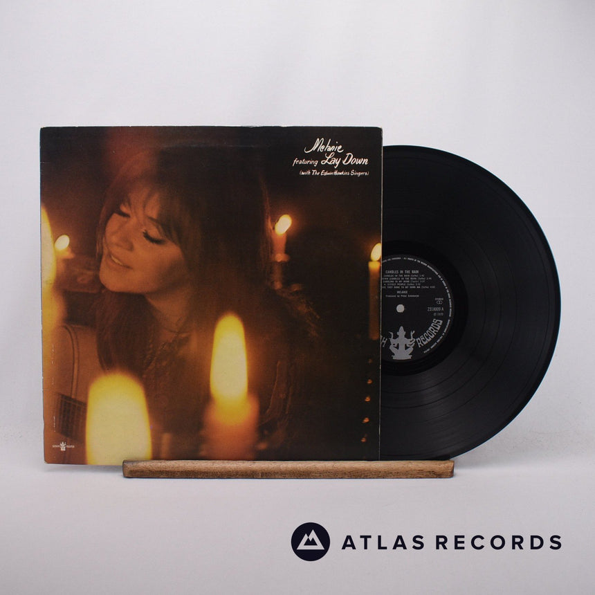 Melanie Candles In The Rain LP Vinyl Record - Front Cover & Record