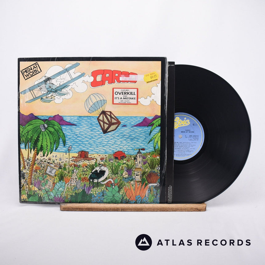 Men At Work Cargo LP Vinyl Record - Front Cover & Record