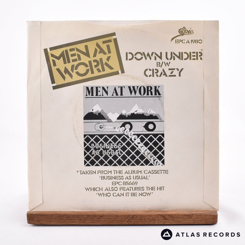 Men At Work - Down Under - 7" Vinyl Record - VG+/EX