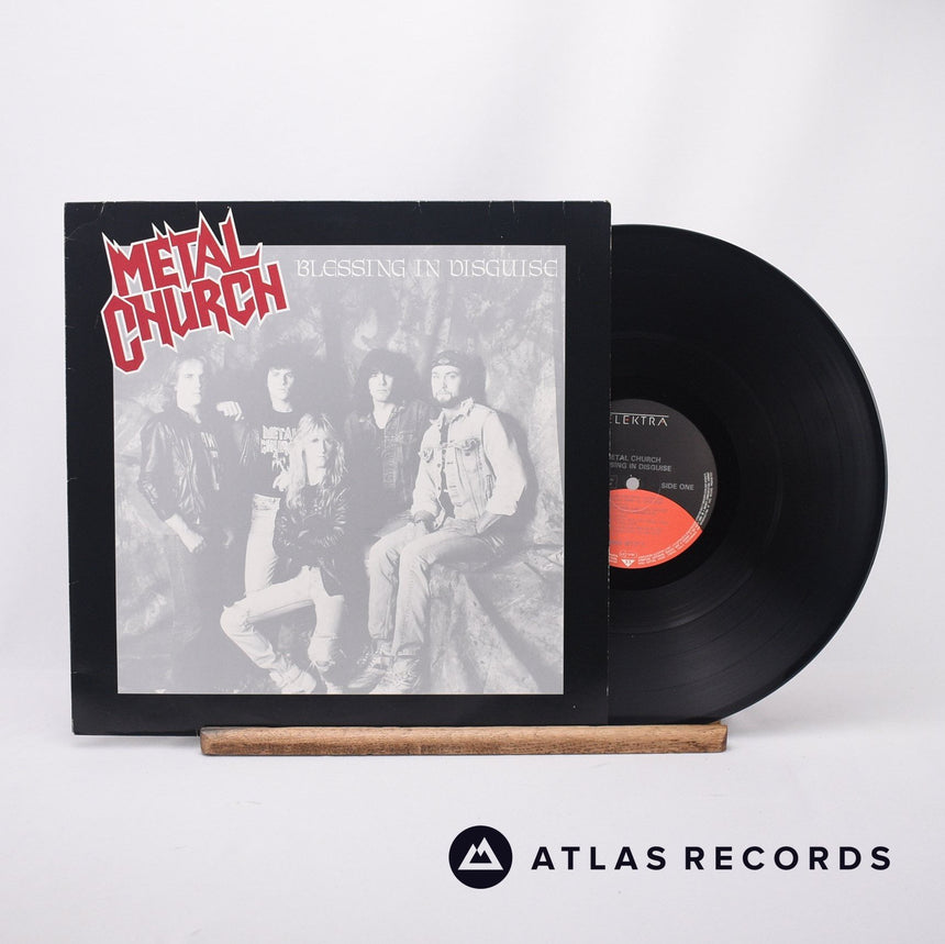 Metal Church Blessing In Disguise LP Vinyl Record - Front Cover & Record