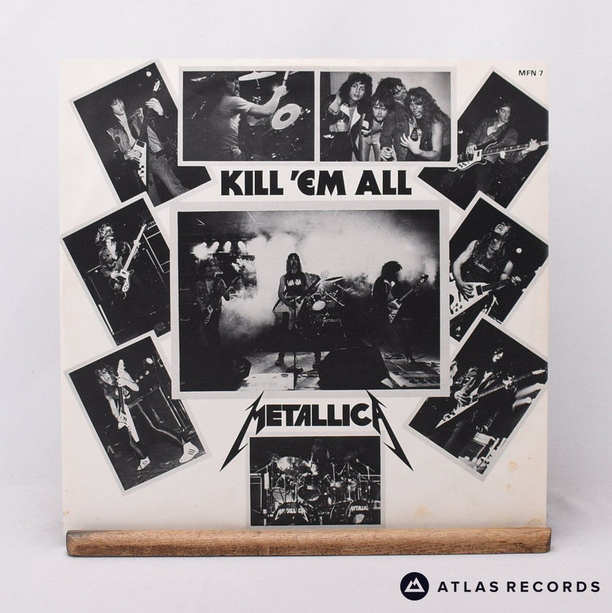 Metallica - Kill 'Em All - Mpo Reissue A1 B1 LP Vinyl Record - VG+/VG+