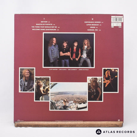 Metallica - Master Of Puppets - Reissue LP Vinyl Record - EX/VG+