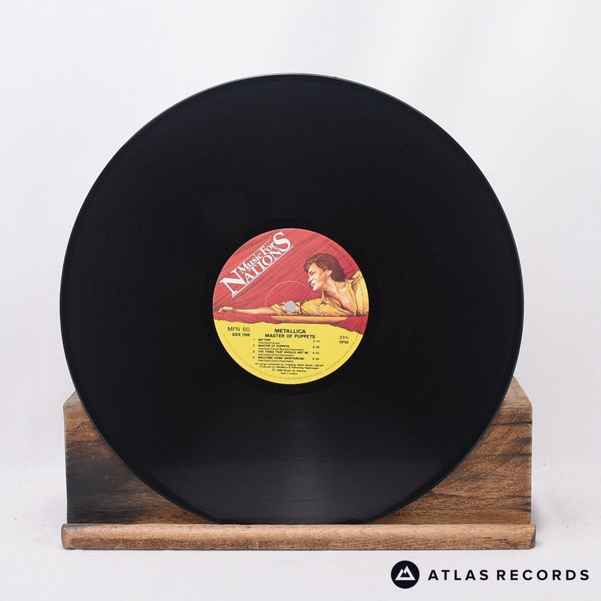 Metallica - Master Of Puppets - A.4 B10 LP Vinyl Record - VG+/VG+