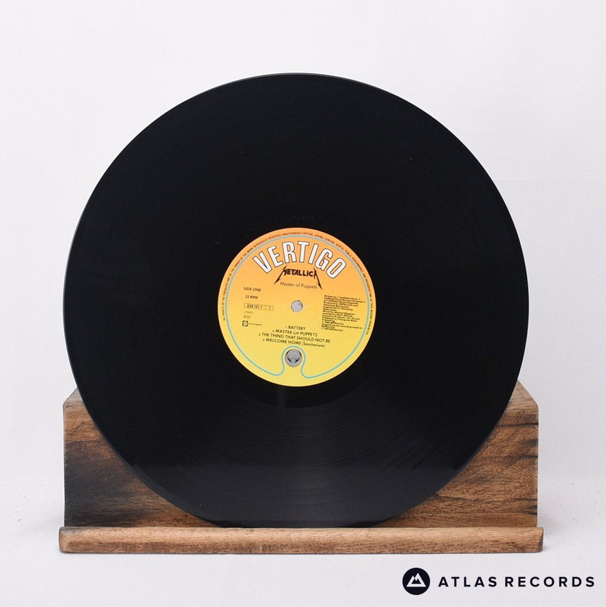 Metallica - Master Of Puppets - Reissue A-1 B-3 LP Vinyl Record - EX/VG+