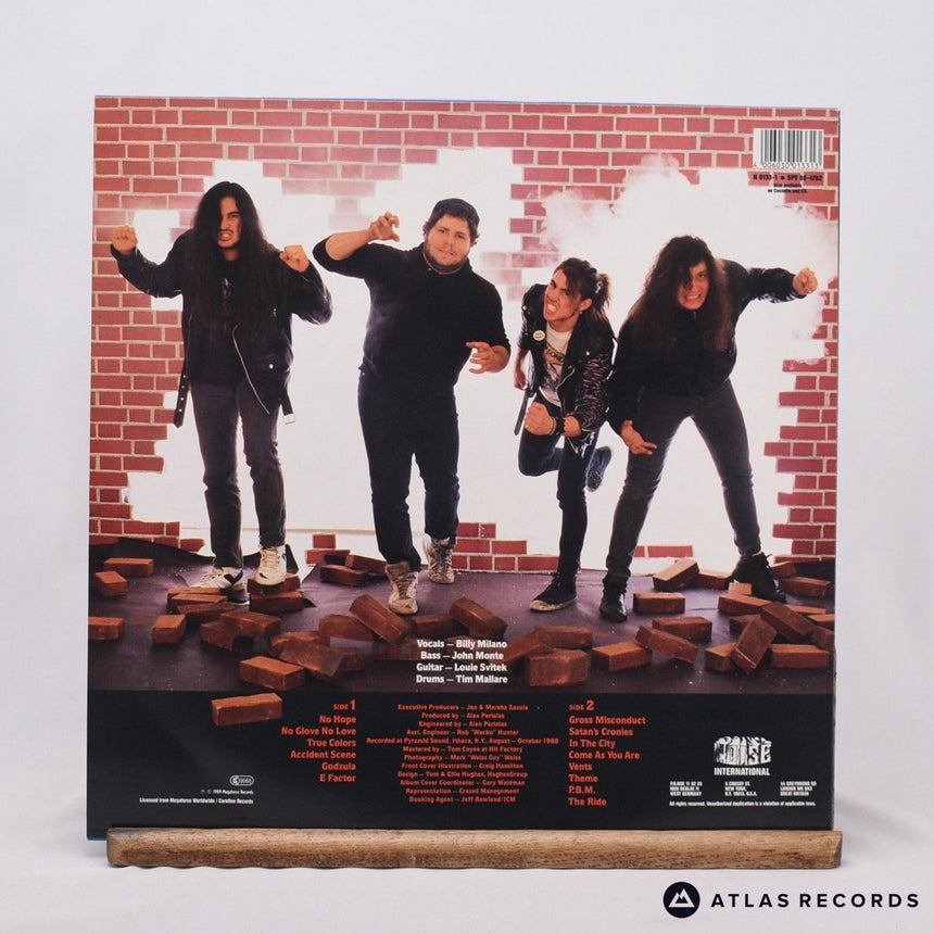 Method Of Destruction - Gross Misconduct - 1-A 1-B LP Vinyl Record - EX/VG+