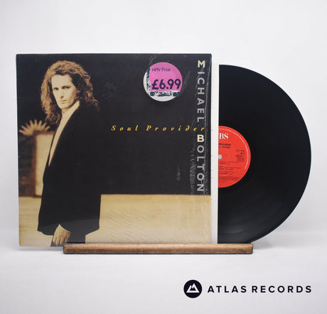 Michael Bolton Soul Provider LP Vinyl Record - Front Cover & Record