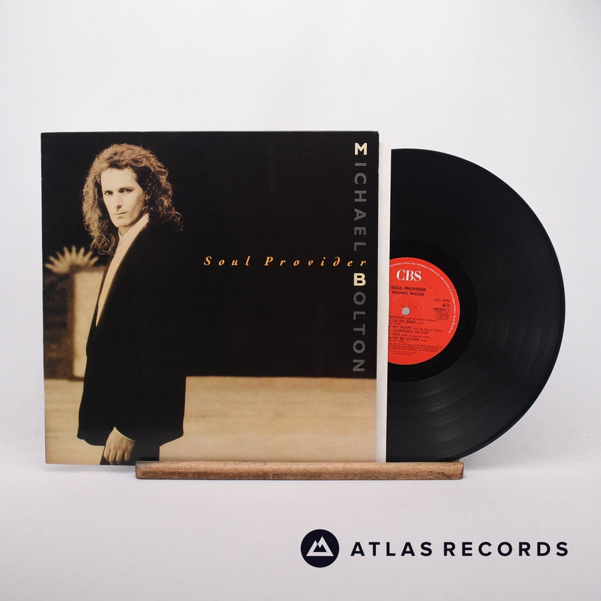 Michael Bolton Soul Provider LP Vinyl Record - Front Cover & Record