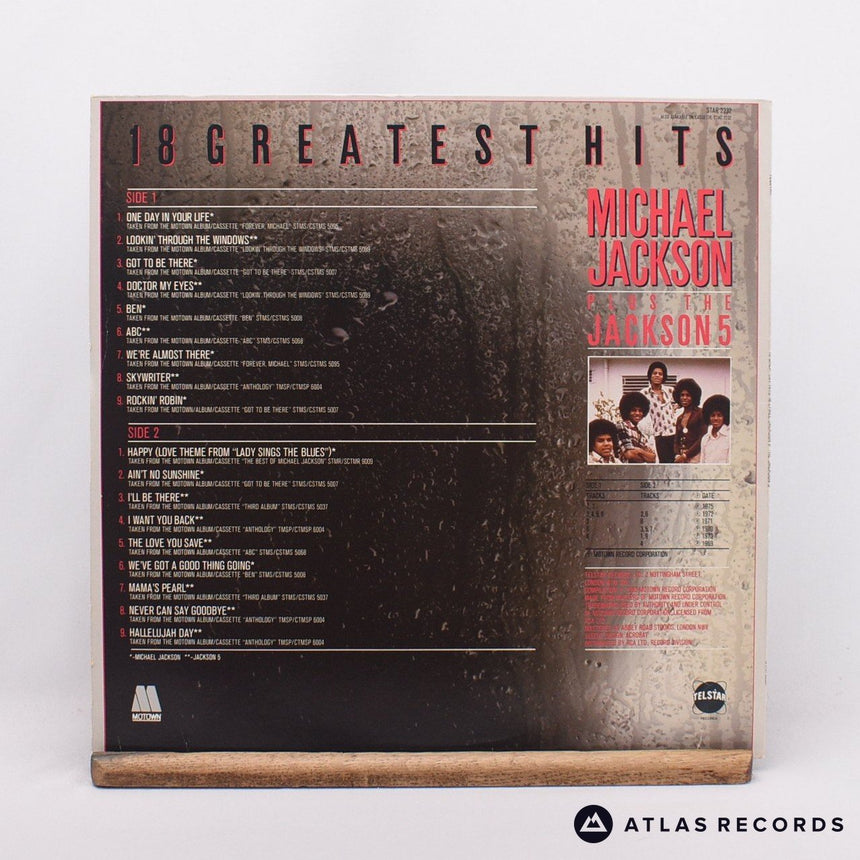 Michael Jackson - 18 Greatest Hits - LP Vinyl Record - VG+/EX