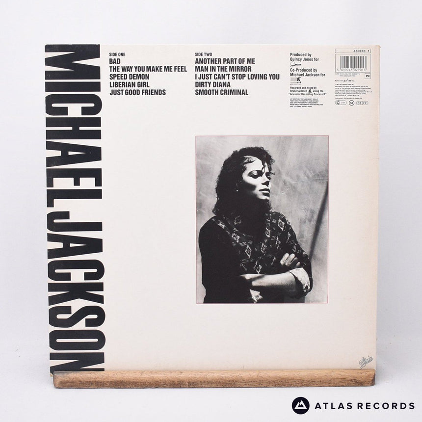 Michael Jackson - Bad - Gatefold LP Vinyl Record - EX/EX
