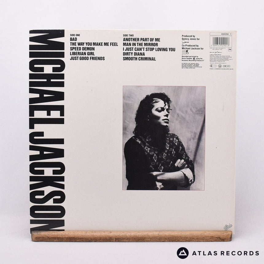 Michael Jackson - Bad - Gatefold A6 B-7 LP Vinyl Record - EX/EX
