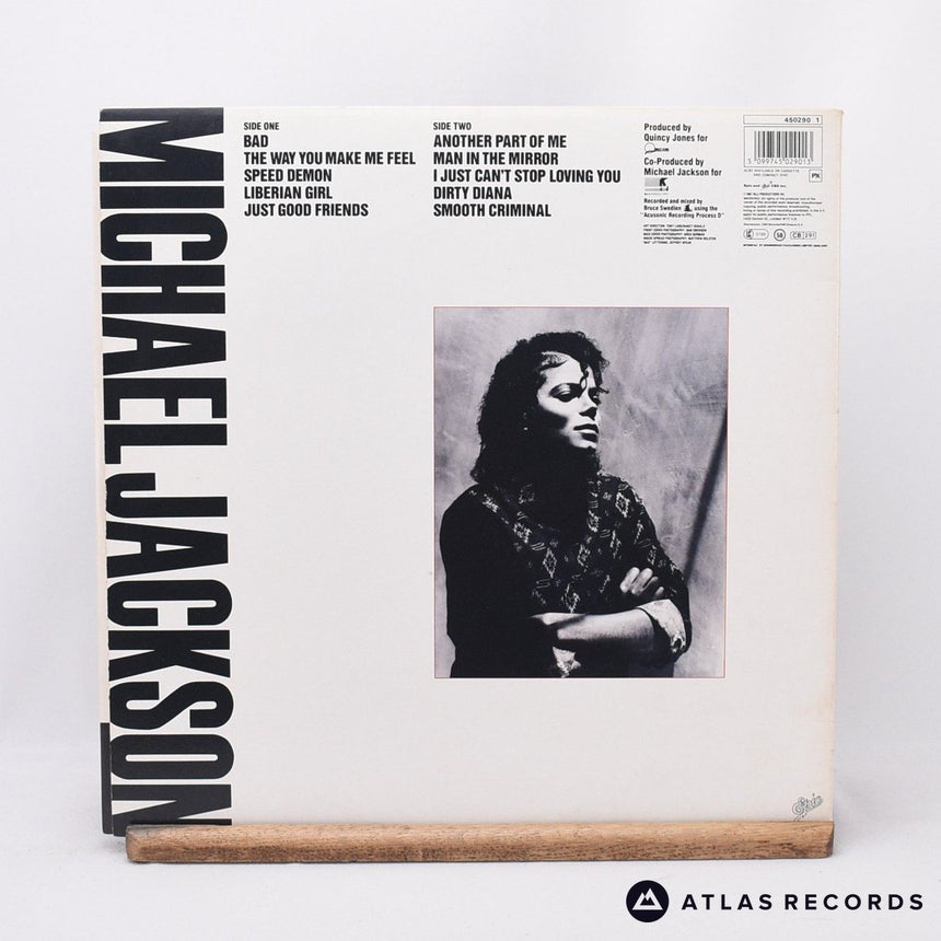 Michael Jackson - Bad - Gatefold A6 B9 LP Vinyl Record - EX/EX