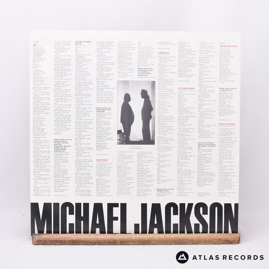 Michael Jackson - Bad - Gatefold LP Vinyl Record - EX/EX