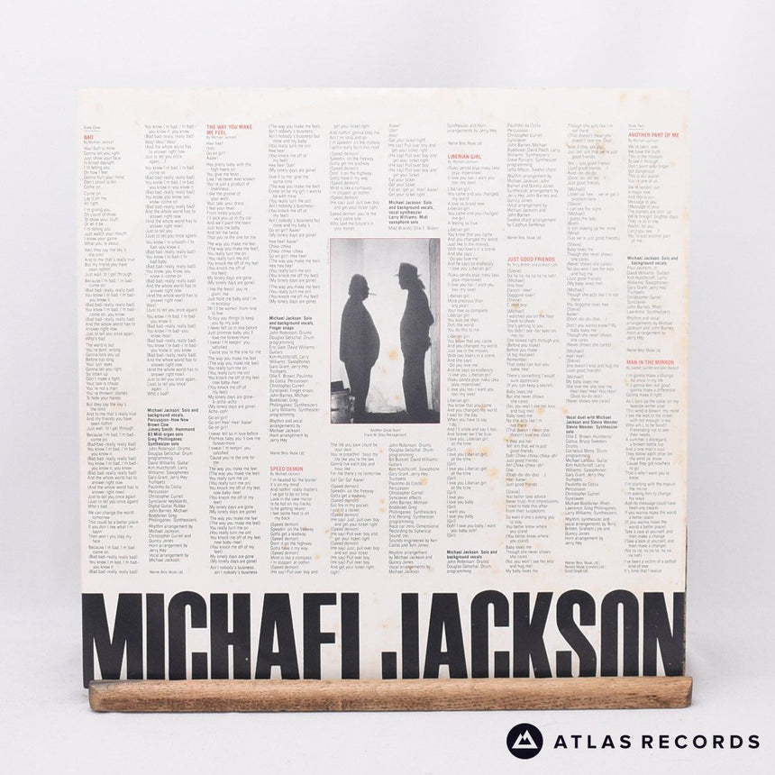 Michael Jackson - Bad - Gatefold A6 B9 LP Vinyl Record - EX/EX