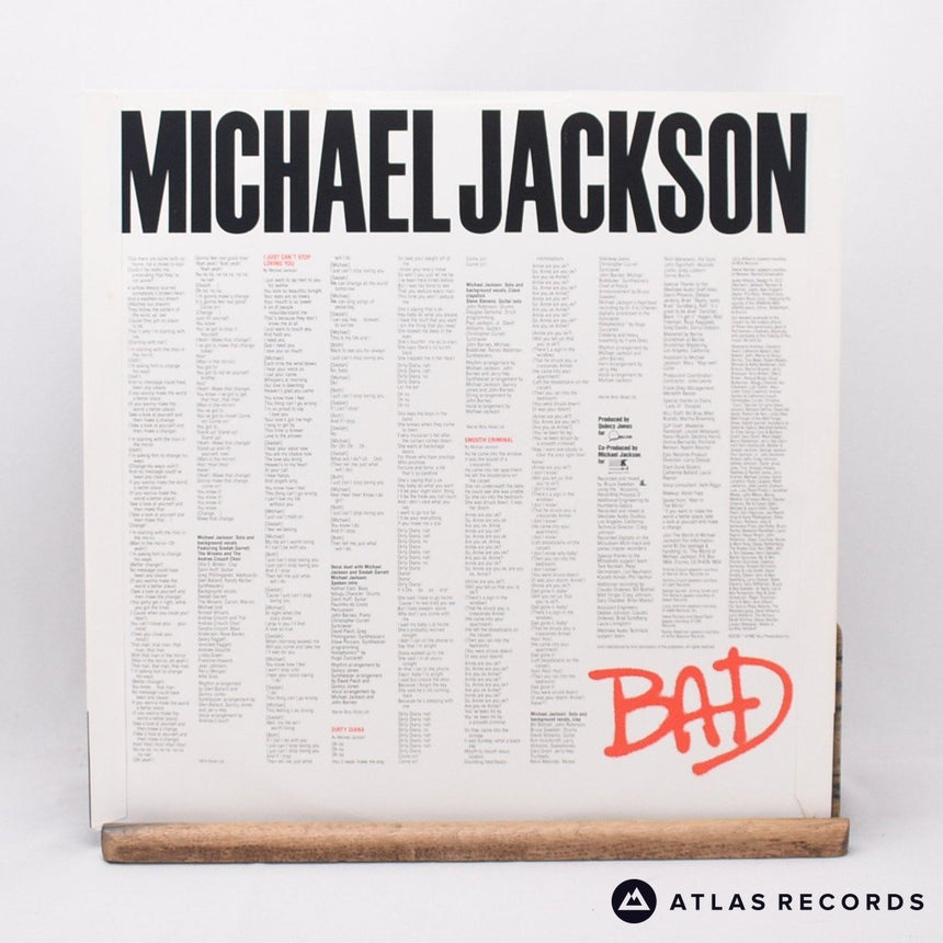 Michael Jackson - Bad - Gatefold A12 B17 LP Vinyl Record - VG+/EX