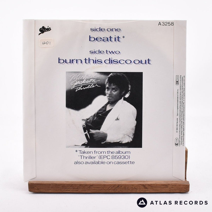 Michael Jackson - Beat It - 7" Vinyl Record - EX/EX