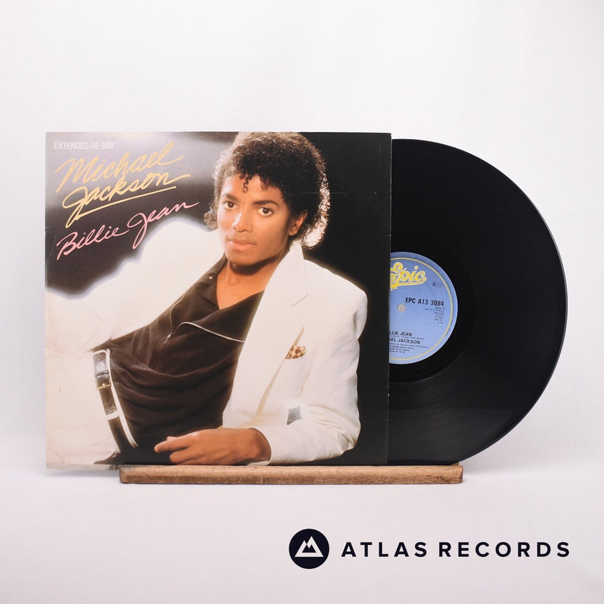 Michael Jackson Billie Jean 12" Vinyl Record - Front Cover & Record