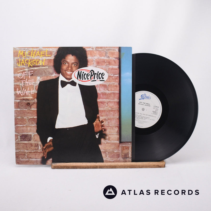 Michael Jackson Off The Wall LP Vinyl Record - Front Cover & Record
