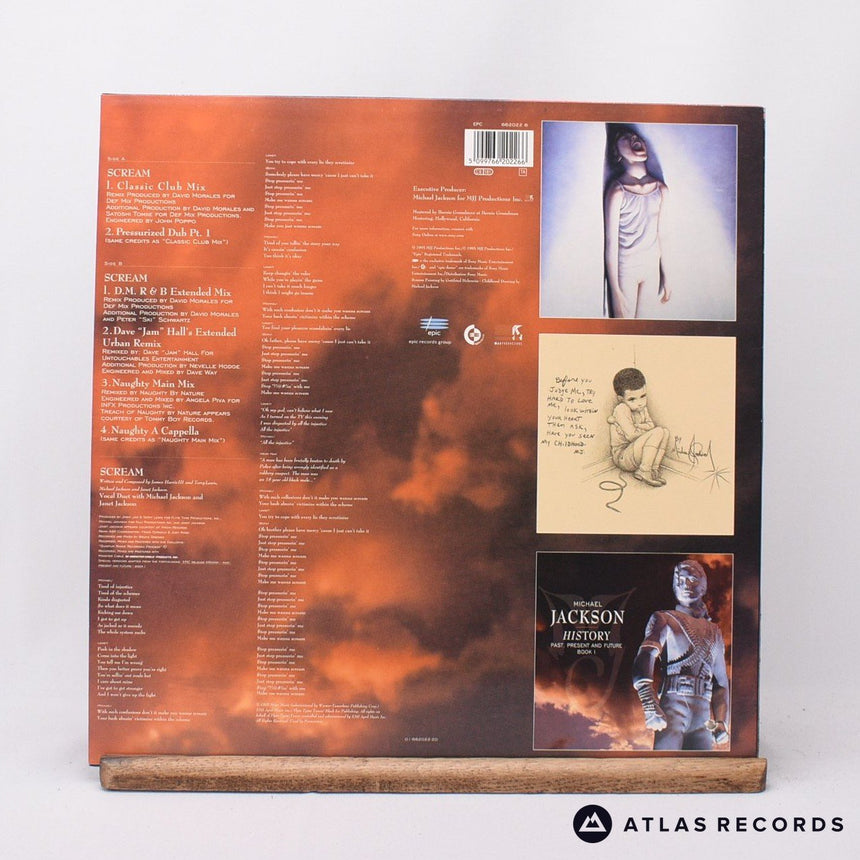 Michael Jackson - Scream - 12" Vinyl Record - EX/EX