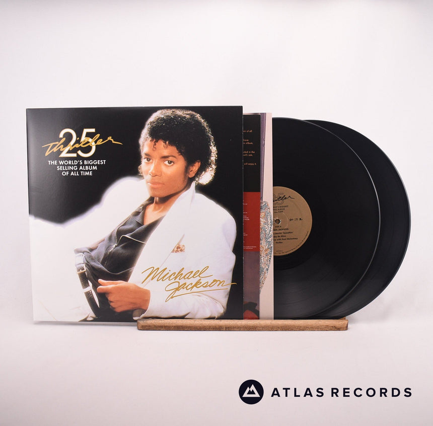 Michael Jackson Thriller 25 2 x LP Vinyl Record - Front Cover & Record