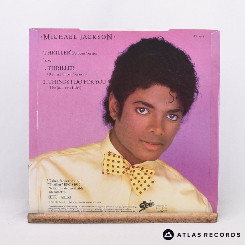 Michael Jackson - Thriller - 12" Vinyl Record - EX/EX