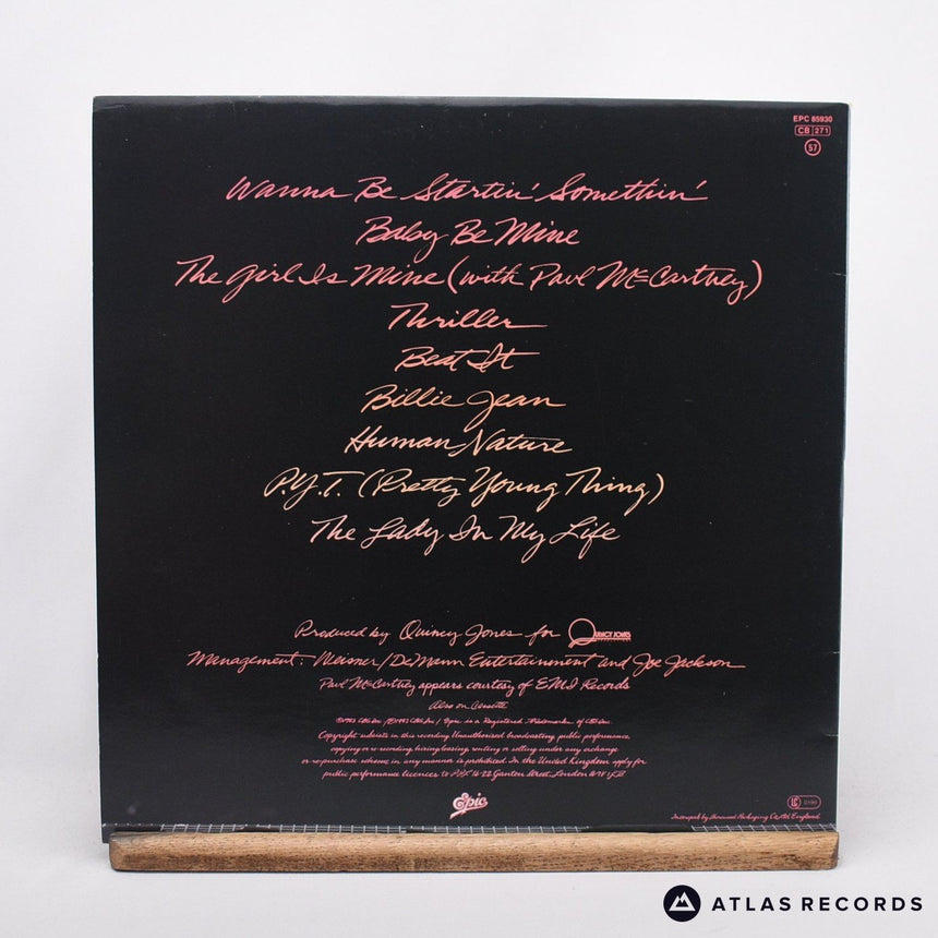 Michael Jackson - Thriller - Gatefold A1 B2 LP Vinyl Record - EX/EX