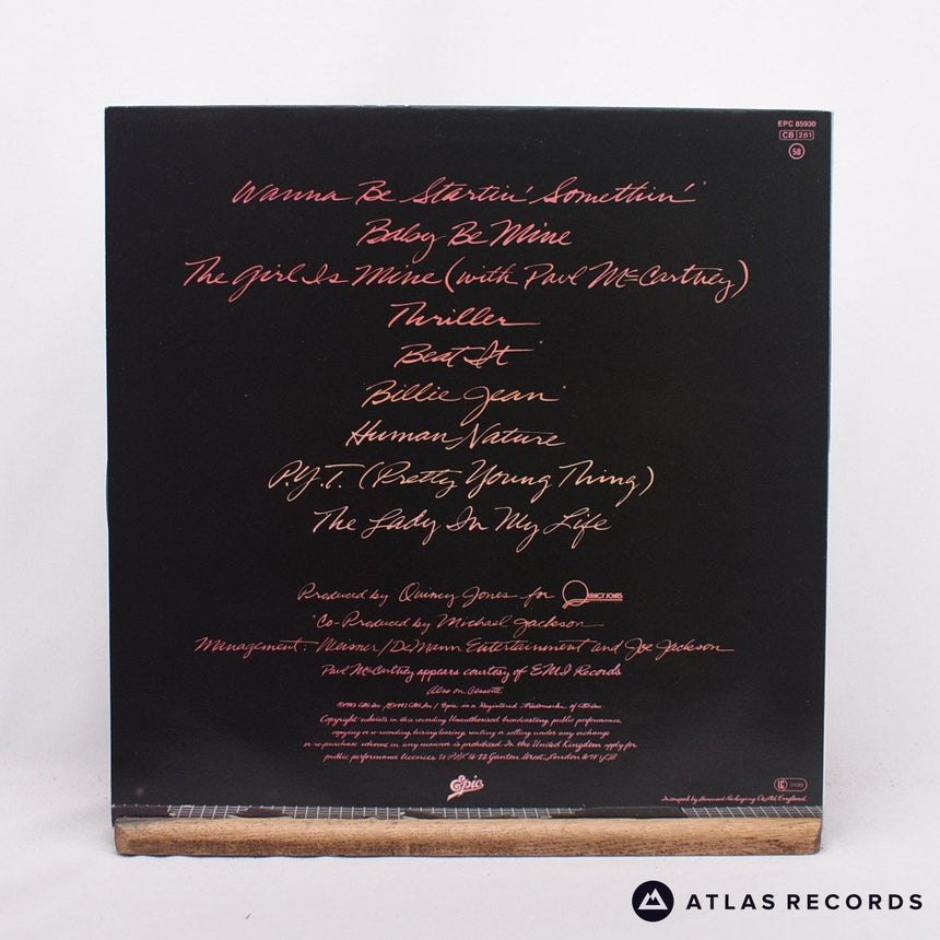 Michael Jackson - Thriller - Gatefold LP Vinyl Record - EX/EX