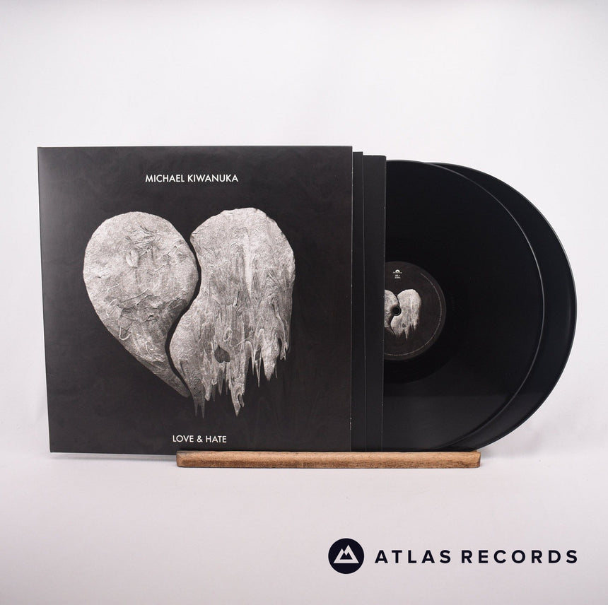 Michael Kiwanuka Love & Hate 2 x LP Vinyl Record - Front Cover & Record