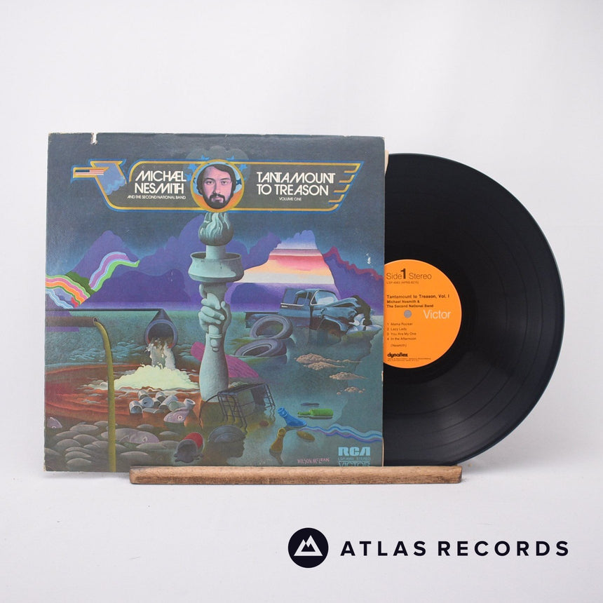 Michael Nesmith & The Second National Band Tantamount To Treason Volume One LP Vinyl Record - Front Cover & Record