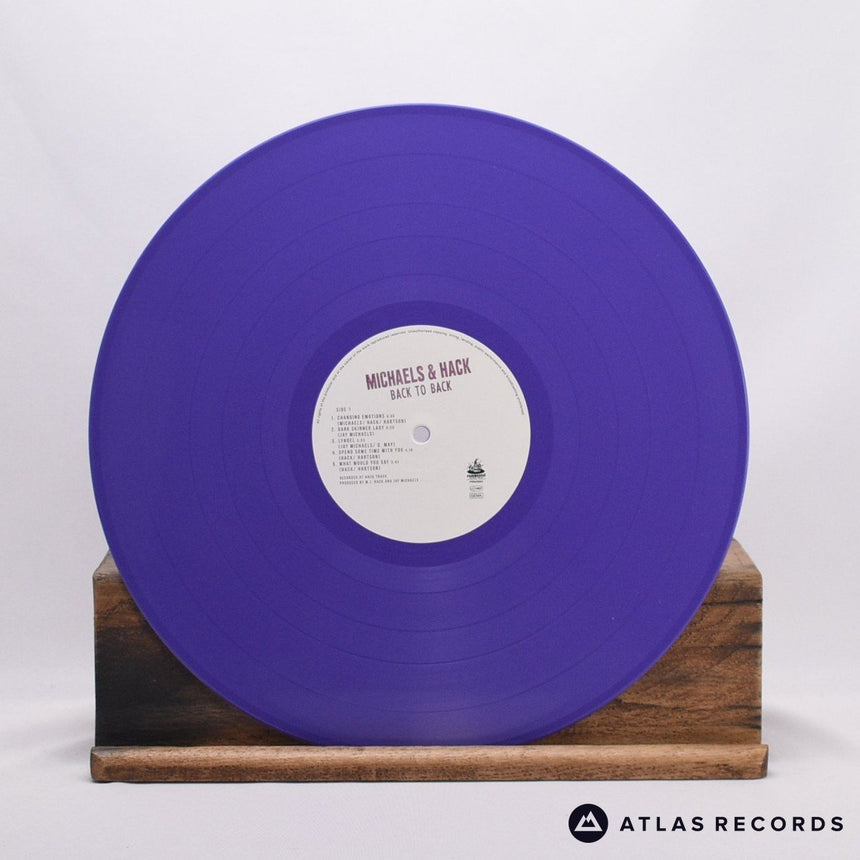 Michaels & Hack - Back To Back - Purple LP Vinyl Record - NM/NM