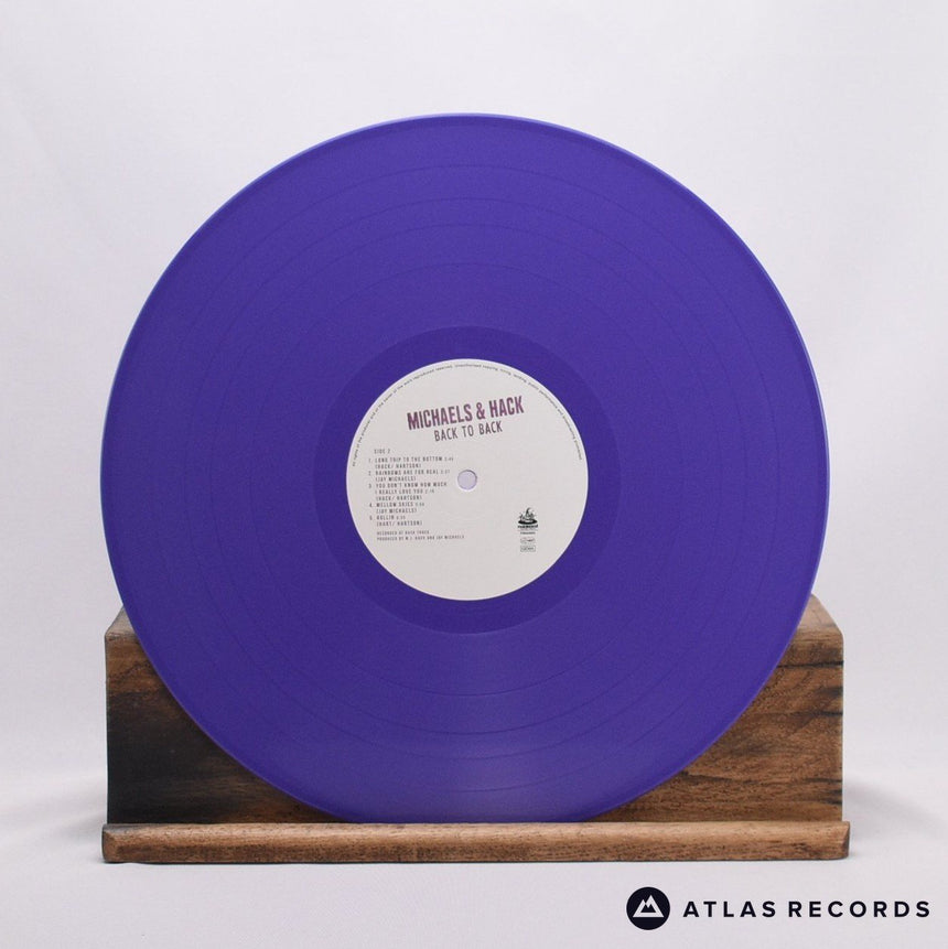 Michaels & Hack - Back To Back - Purple LP Vinyl Record - NM/NM