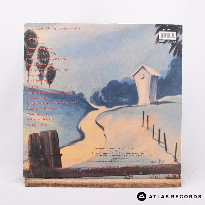 Michelle Shocked - Arkansas Traveler - LP Vinyl Record - EX/EX