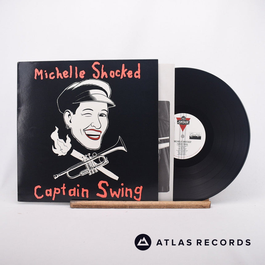Michelle Shocked Captain Swing LP Vinyl Record - Front Cover & Record