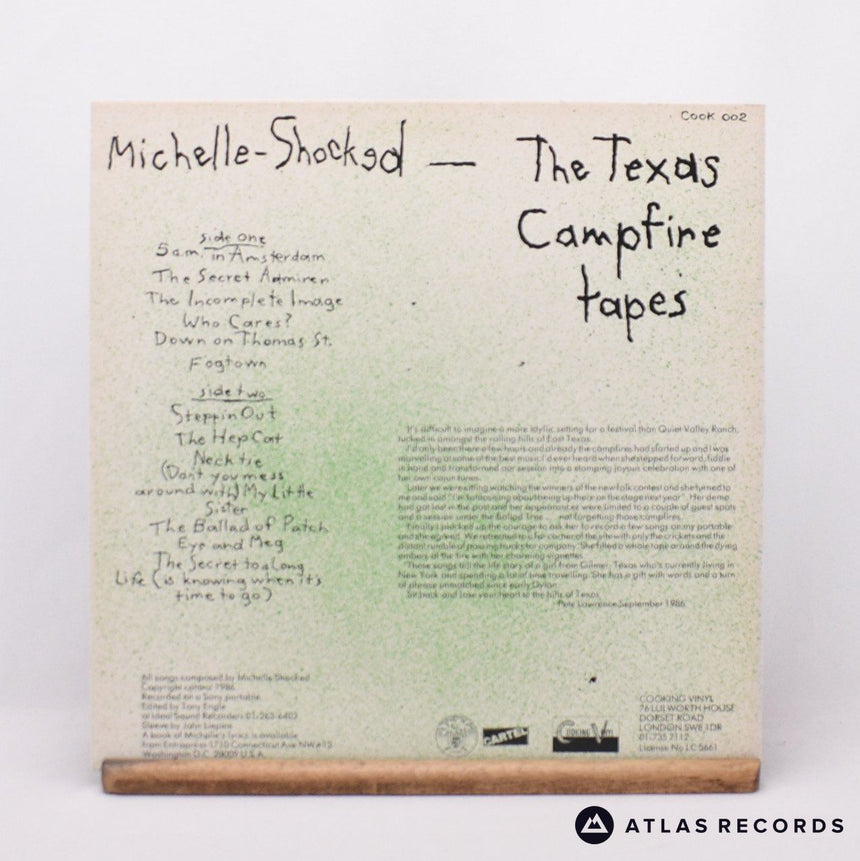 Michelle Shocked - The Texas Campfire Tapes - LP Vinyl Record - EX/EX
