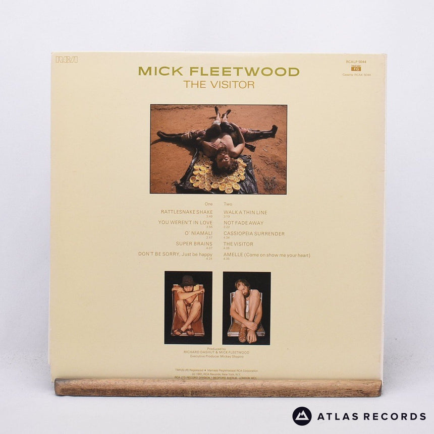 Mick Fleetwood - The Visitor - Embossed Sleeve LP Vinyl Record - EX/EX