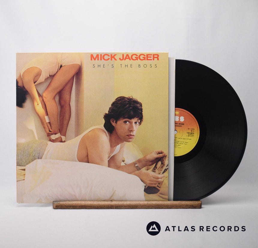 Mick Jagger She's The Boss LP Vinyl Record - Front Cover & Record