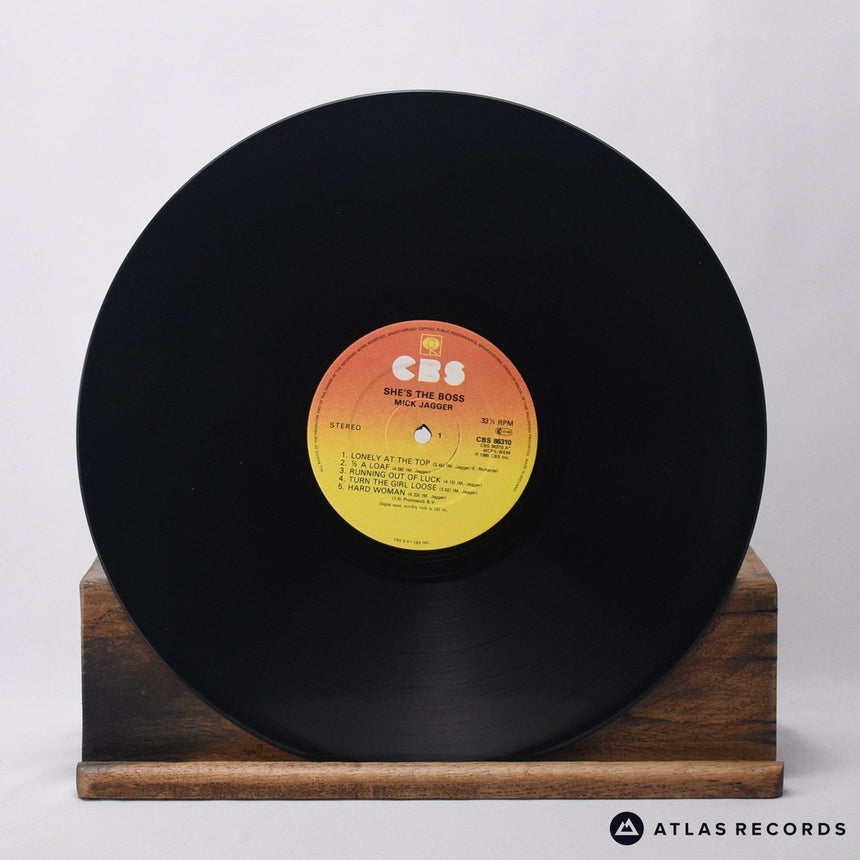 Mick Jagger - She's The Boss - Masterdisk LP Vinyl Record - EX/EX