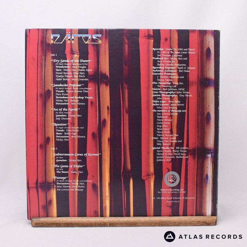 Mickey Hart - Däfos - Gatefold Us LP Vinyl Record - EX/EX