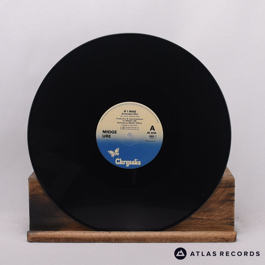 Midge Ure - If I Was (Extended Mix) - Repress A//1 B//1 12" Vinyl Record - EX/EX